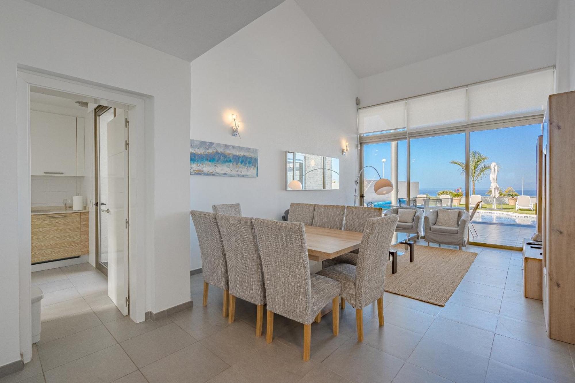 Villa Elisabetta, Luxury Villa With Heated Pool Ocean View In Adeje, Tenerife أذيخي المظهر الخارجي الصورة